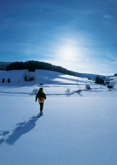 Schneeschuhwandern Schwarzwald